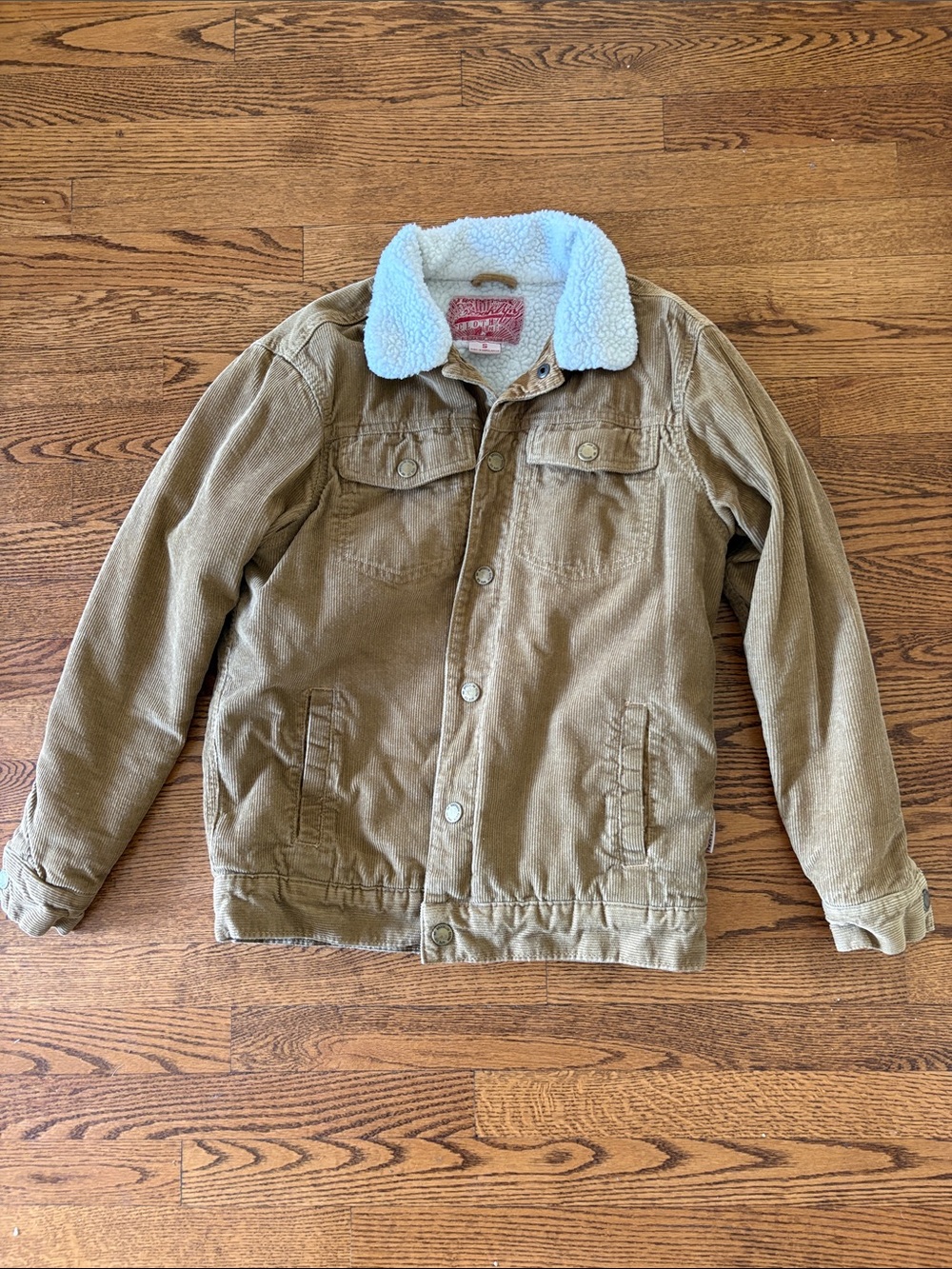 Corduroy trucker jacket